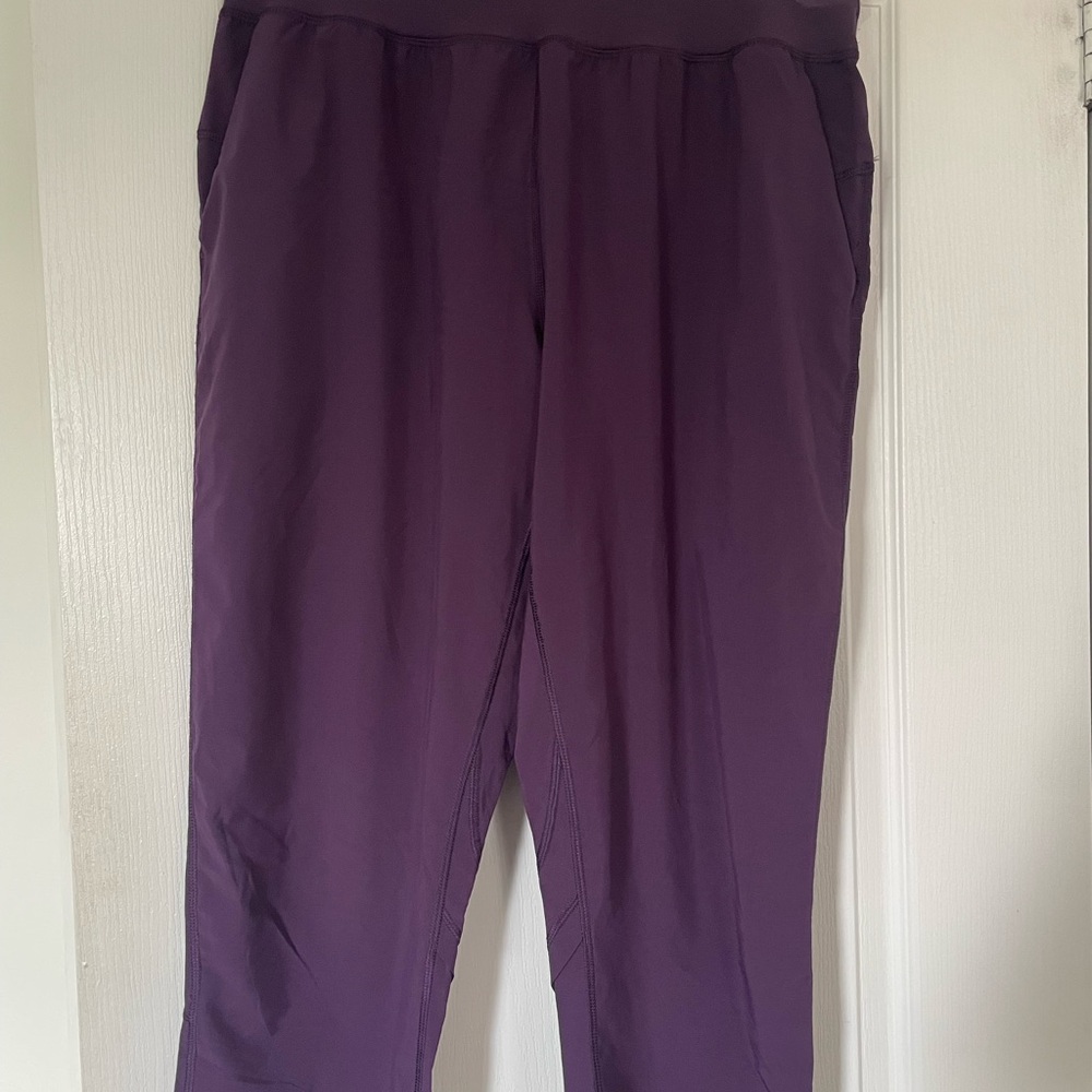 Lululemon Athletica Deep Purple Crops